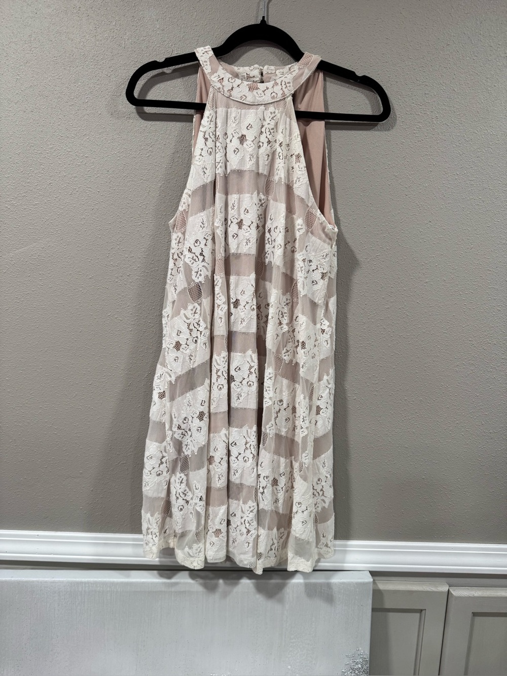 NWT Filly Flair Sleeveless Lace A-Line Lace Dress - Picture 2 of 7